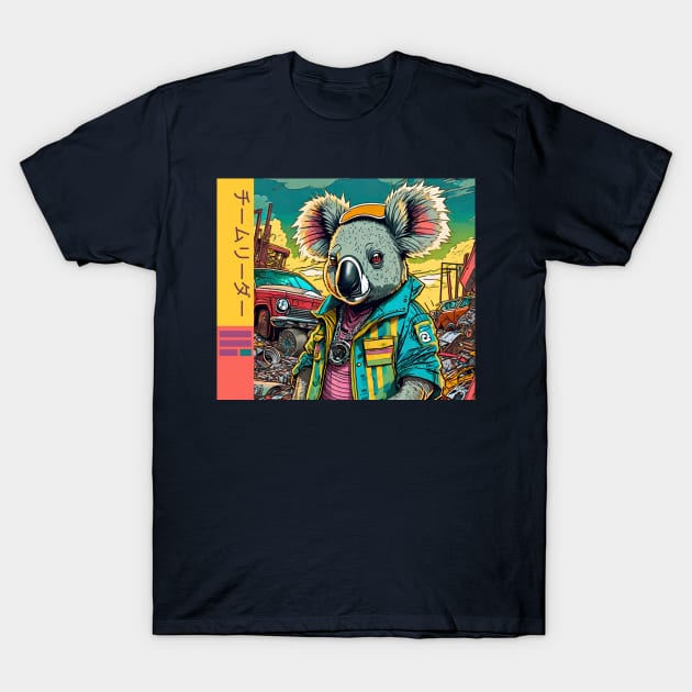 Future Koala - Team Leader T-Shirt by PixelTim